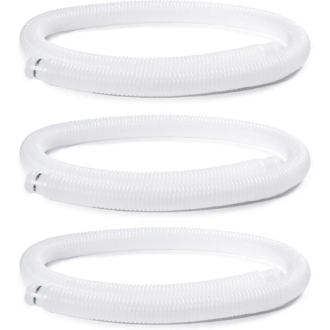 Intex Pack of 3 Hose Filter Pump for Above Ground Swimming Pool - White