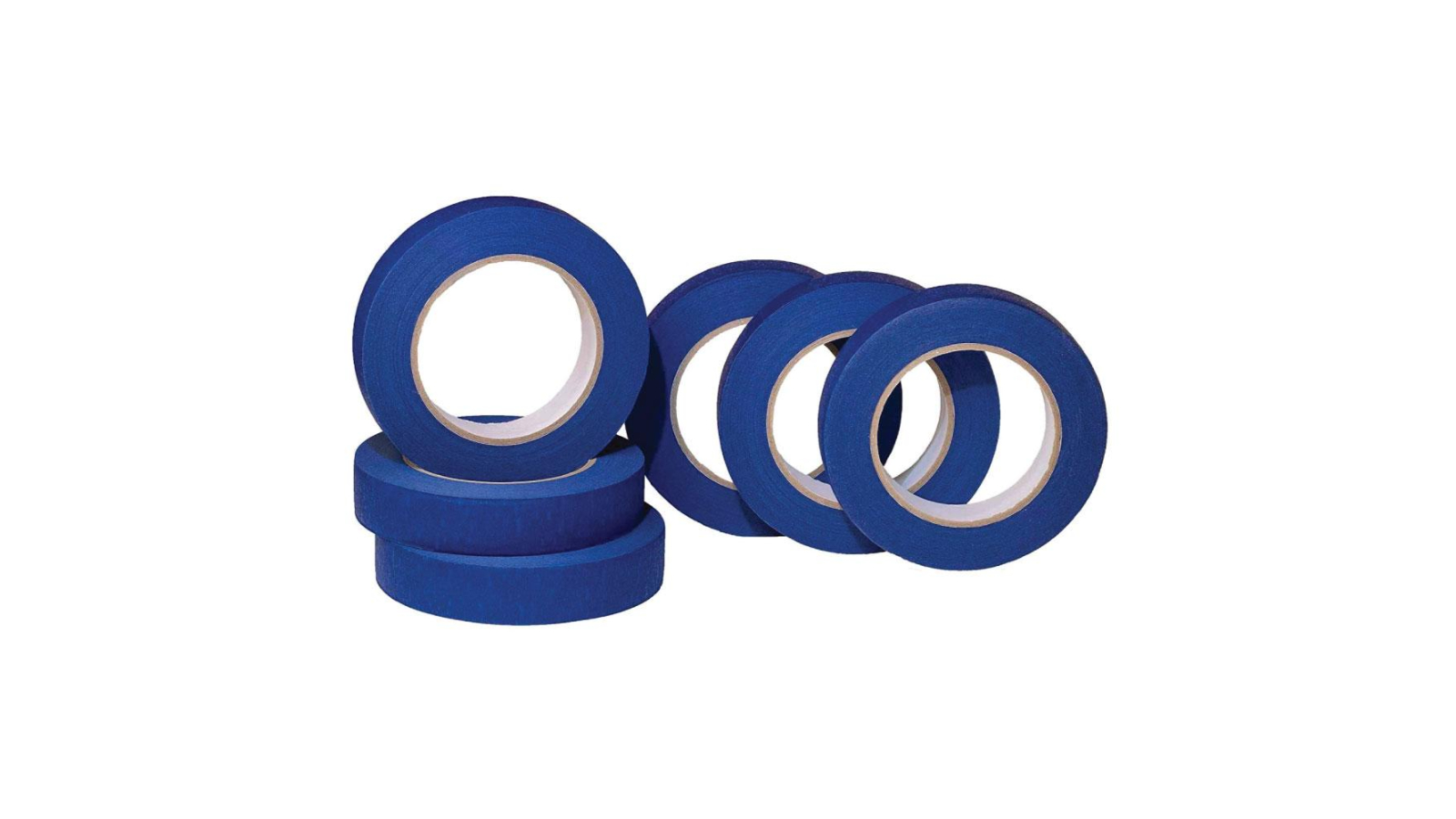 Tooleroo 6 Piece Blue UV Resistant Adhesive Masking Tape - 0.02 x 50m