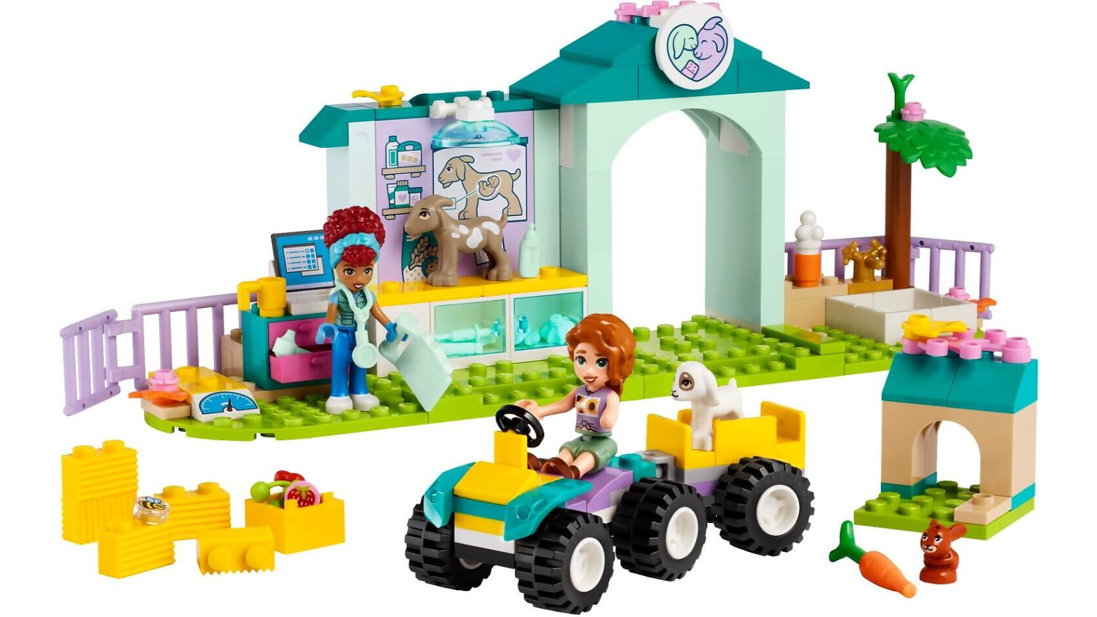 Lego 42632 Friend Farm Animal Vet Clinic | Harvey Norman