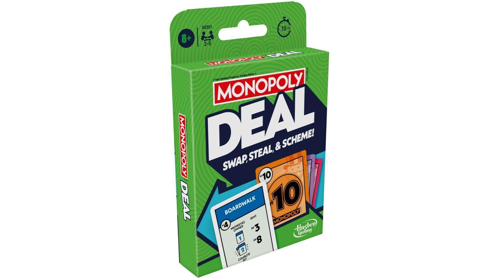 Monopoly Deal Card Game Hasbro Harvey Norman