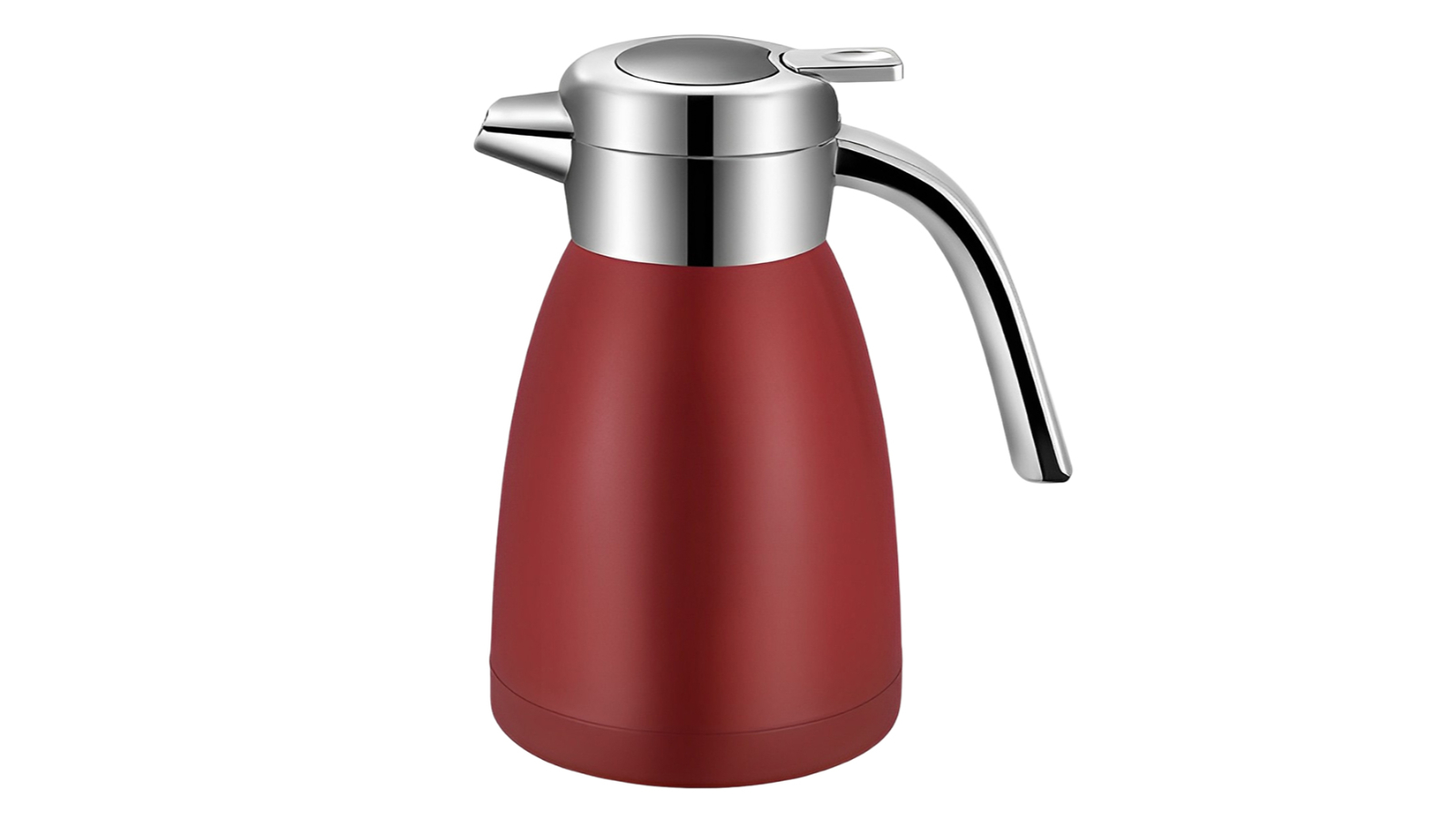 Soga Insulated Stainless Steel Kettle 1.2Litre Thermal Jug Red Harvey Norman