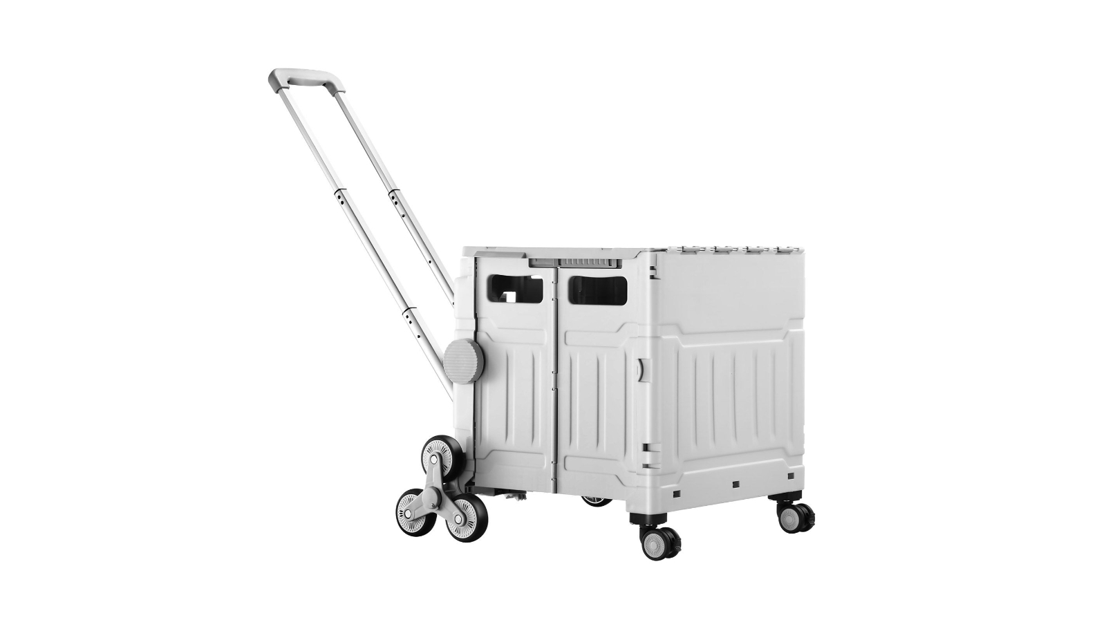 LUXSUITE Foldable Stair Climbing Shopping Trolley Cart Harvey Norman