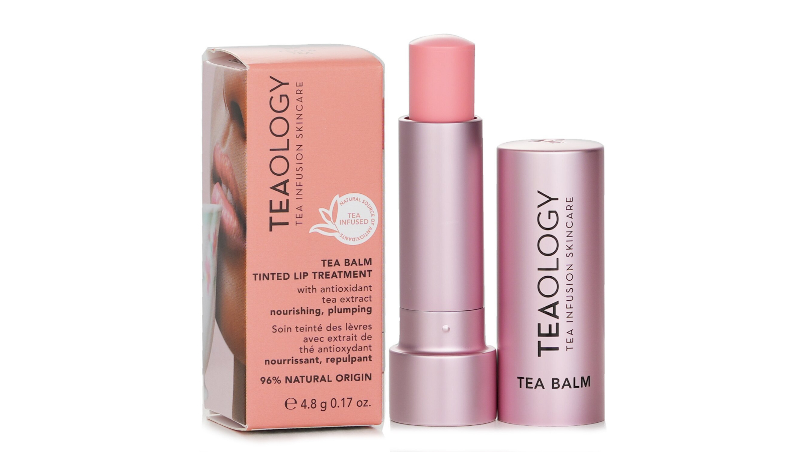 Teaology Peach Tea Lip Balm - 4.8g/0.17oz