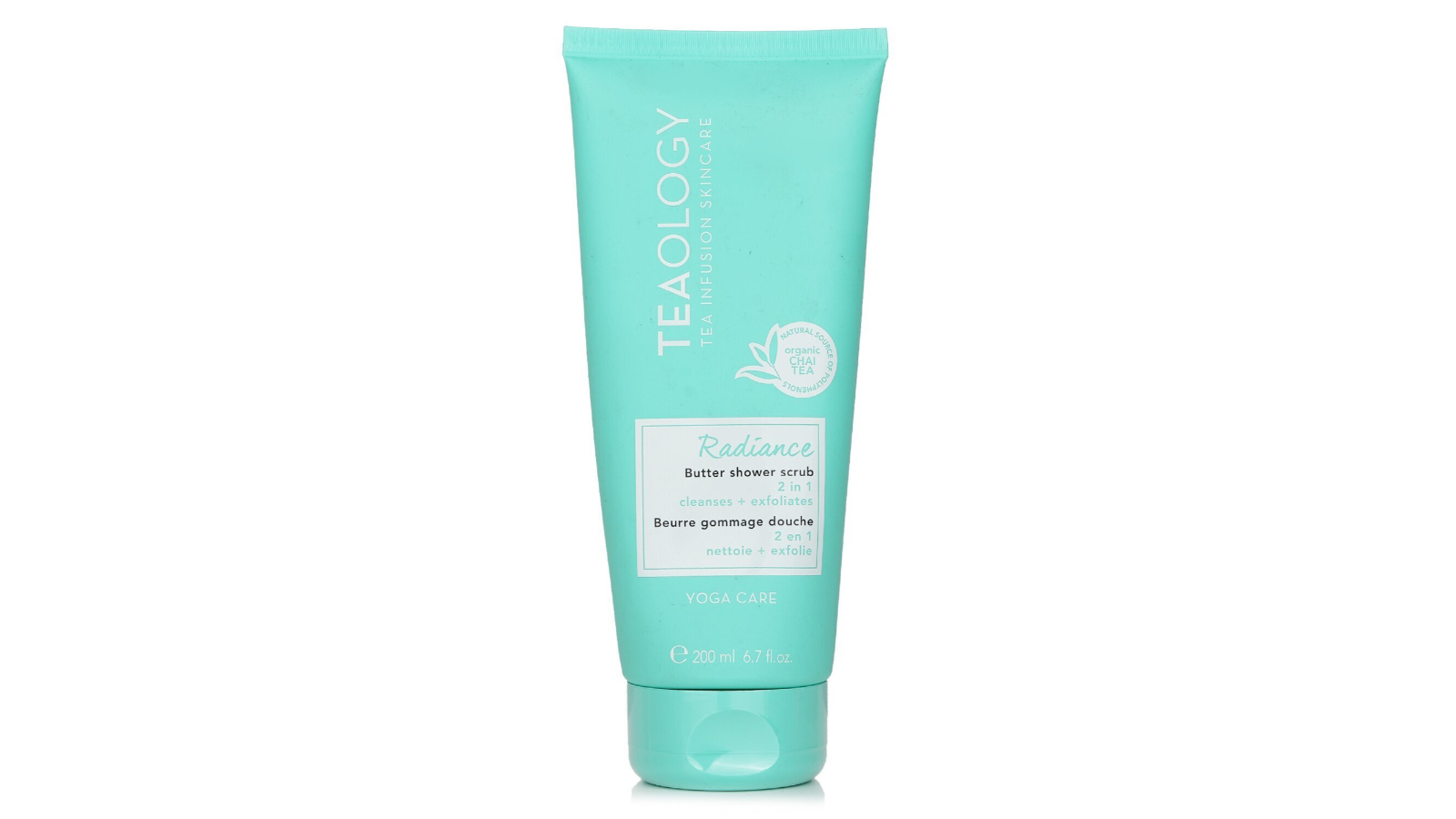 Teaology Yoga Care Radiance Butter Shower Scrub - 200ml/6.7oz