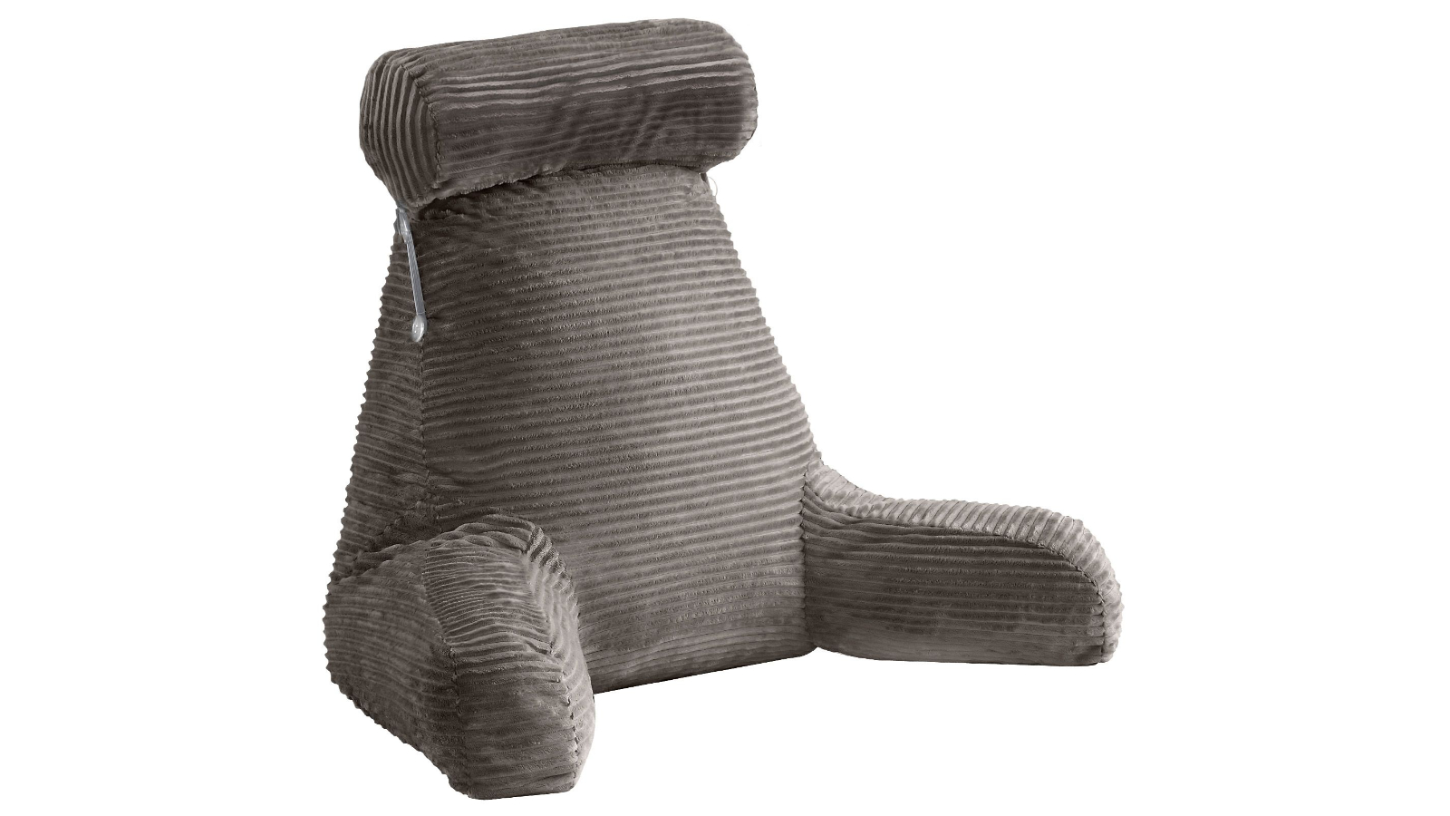  Shredded Memory Foam Corduroy Fabric Neck Support Bed Reading Pillow 