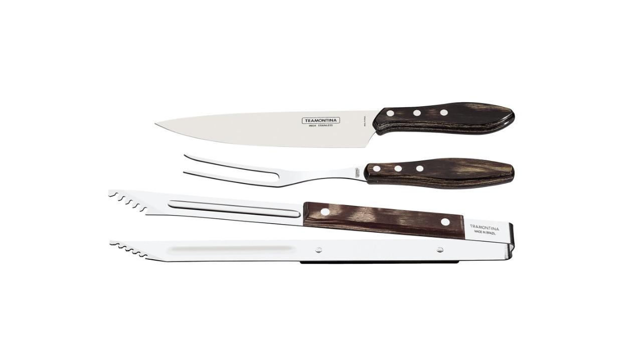 Tramontina 3 Piece Churrasco Premium Grill Set