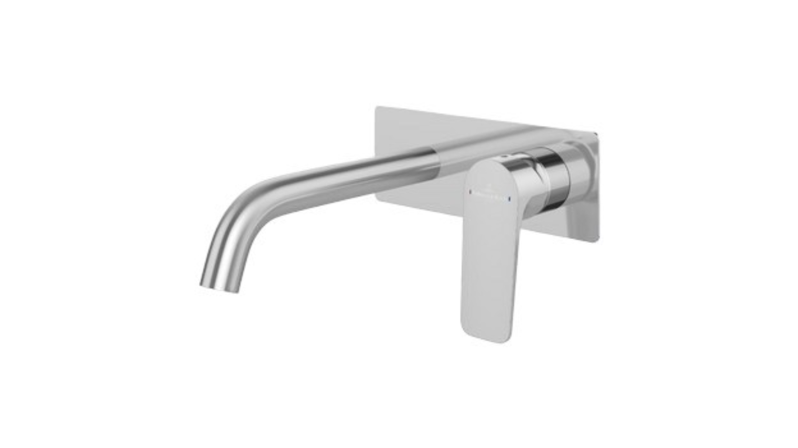 Vilerroy & Boch O.Novo Style S Rectangular Wall Mounted Basin Trim Mixer - Chrome
