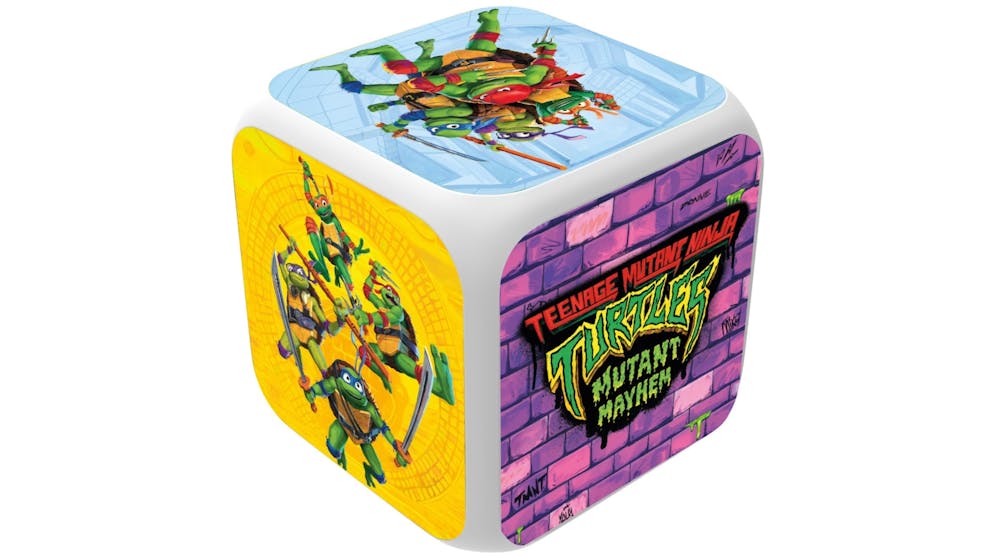 Teenage Mutant Ninja Turtles LED Light Alarm Clock | Harvey Norman