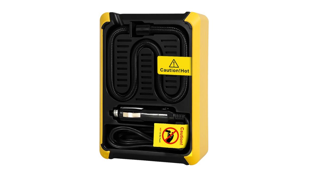 Traderight HW0275 Tire Inflator Portable Air Compressor