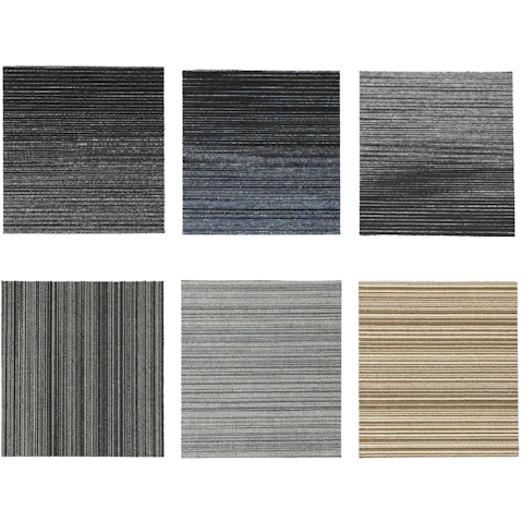 Marlow Commercial Retail 20 Piece Carpet Office Flooring Tiles