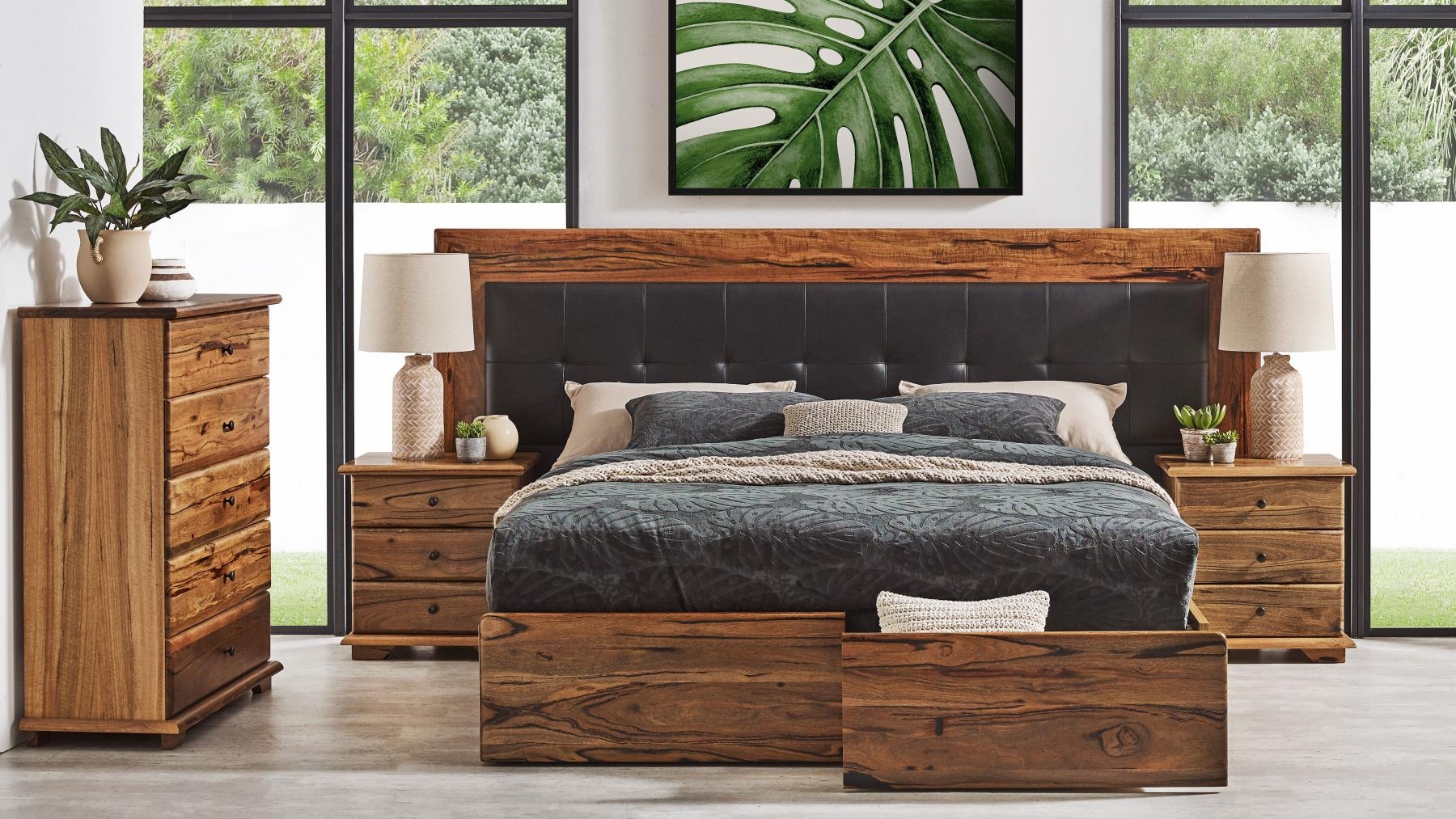 Pemberton 2-Drawer Bed Base - Queen