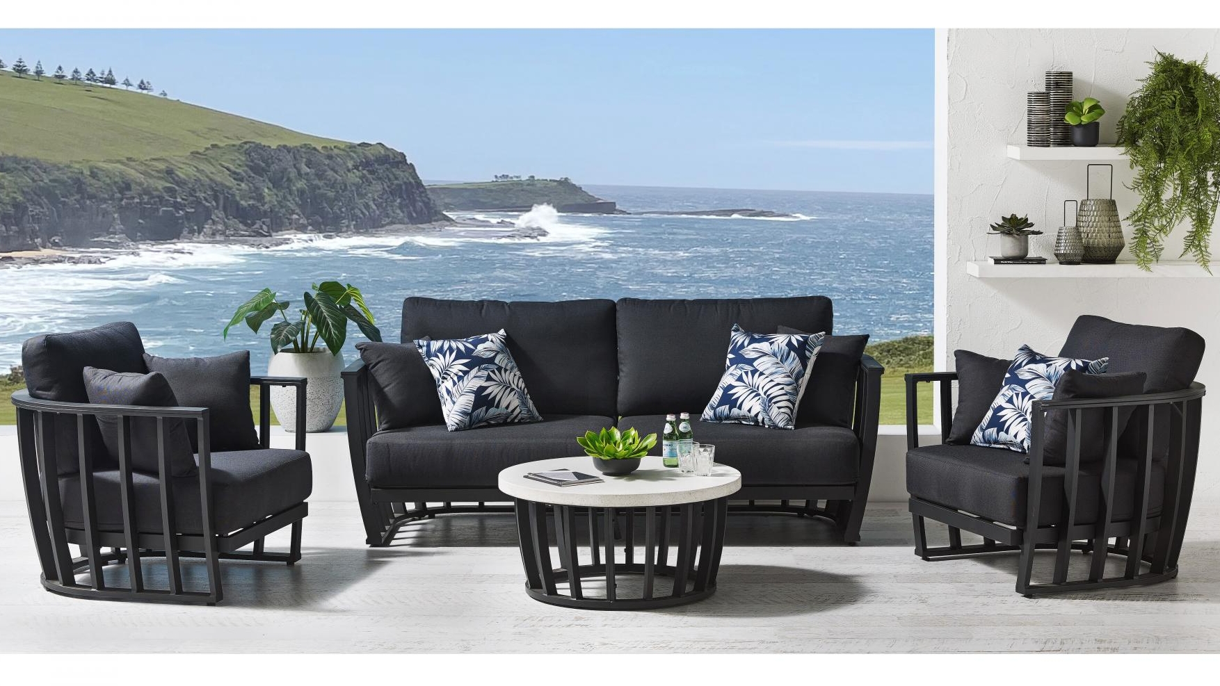 Karolina 4-Piece Outdoor Lounge Setting