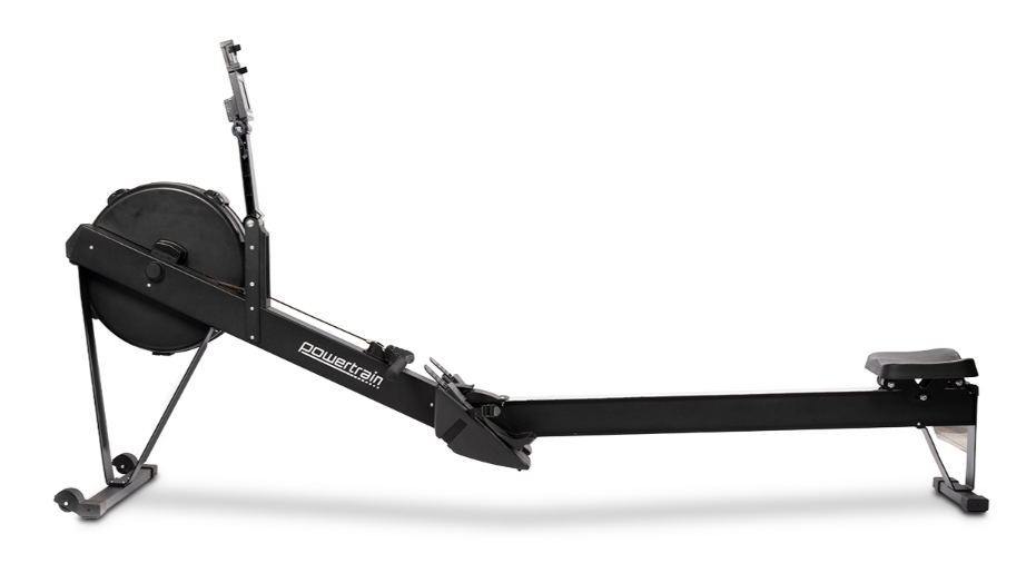 Powertrain rowing machine outlet
