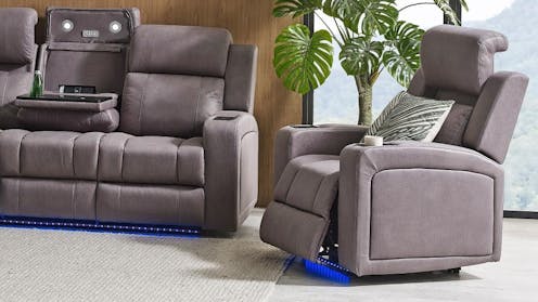 Kino Fabric Powered Recliner Armchair - Main Image