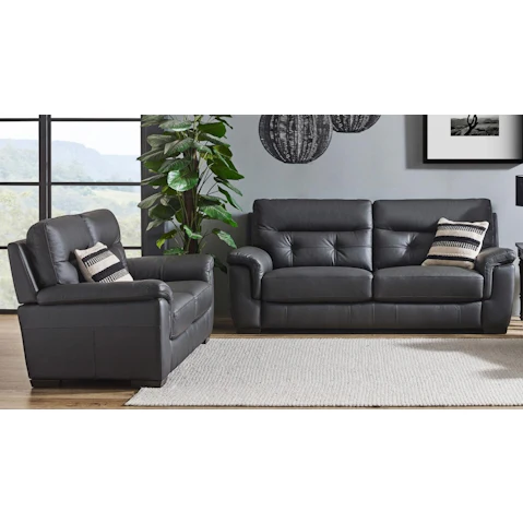 Lorient Leather Sofa