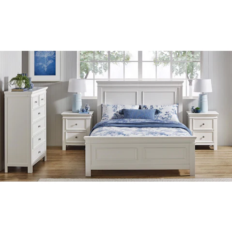 Provence White Bed