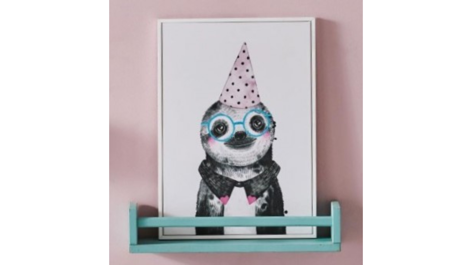 Sloth Wall Art - 29.7 x 42cm