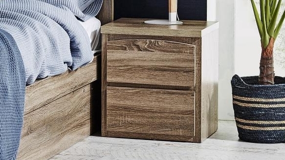 Nest 2-Drawer Bedside Table