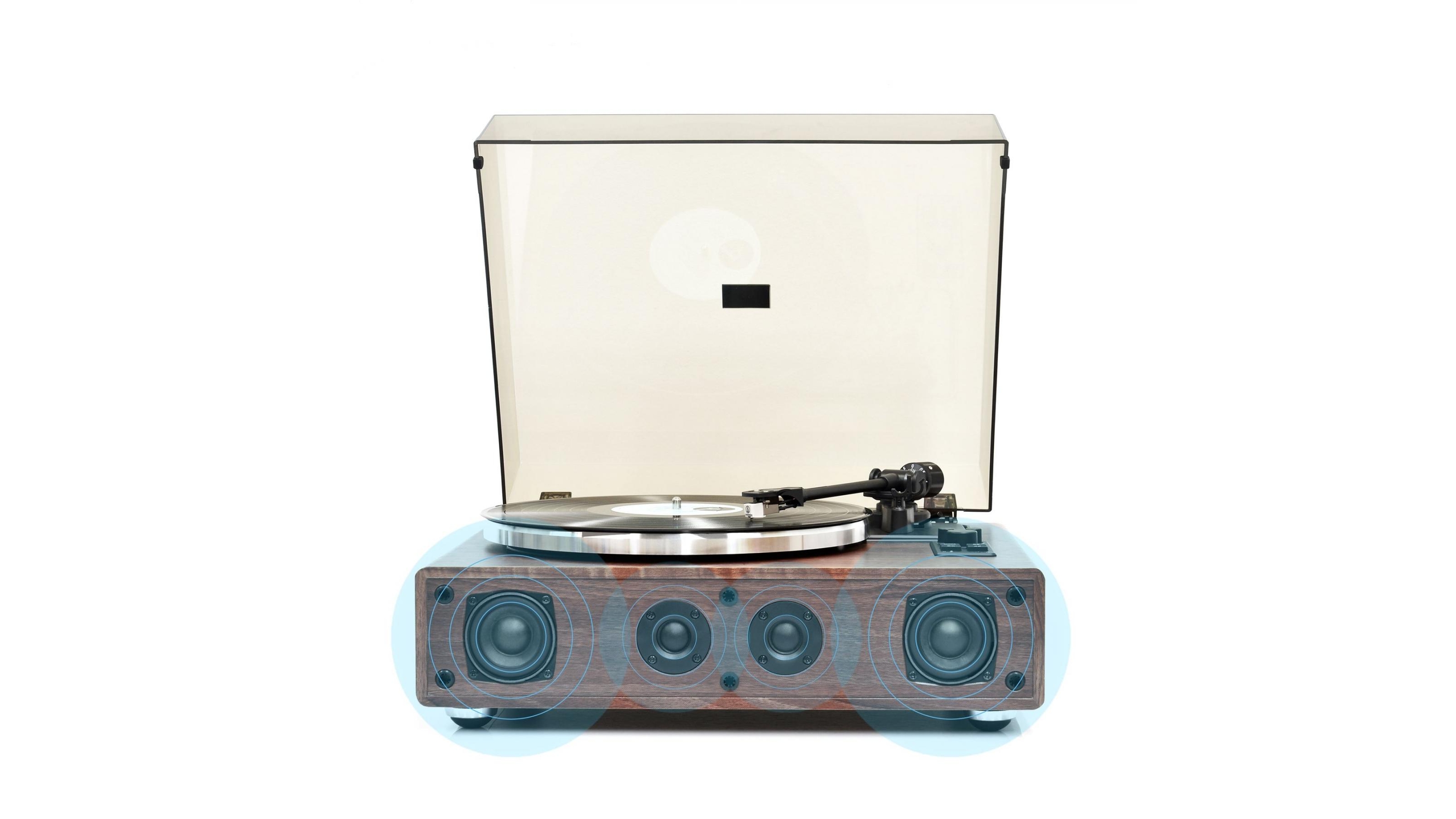MBEAT HiFi Turntable with Bluetooth Speaker