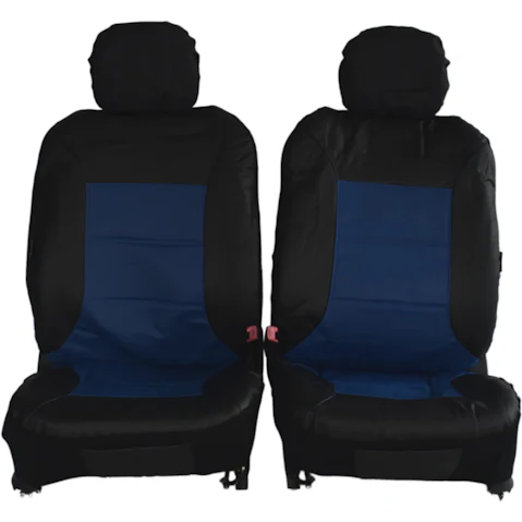 My Car Universal Size 30/35 El Toro Series Ii Front Seat Cover - Black/Blue