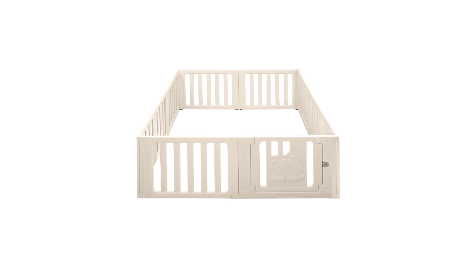 BoPeep White Foldable Kids Playpen - Medium