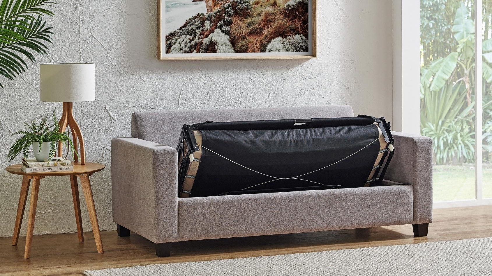 Concord Club Double Sofa Bed Harvey Norman