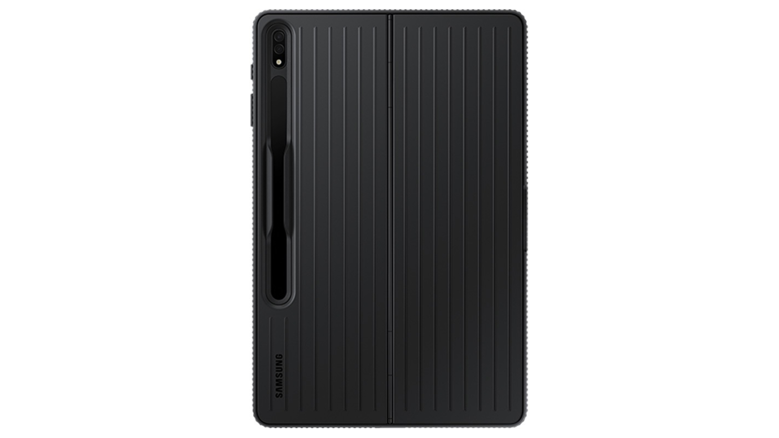 Samsung Galaxy 12.4inch Tab S8 and Tab S7 Plus Standing Cover - Black