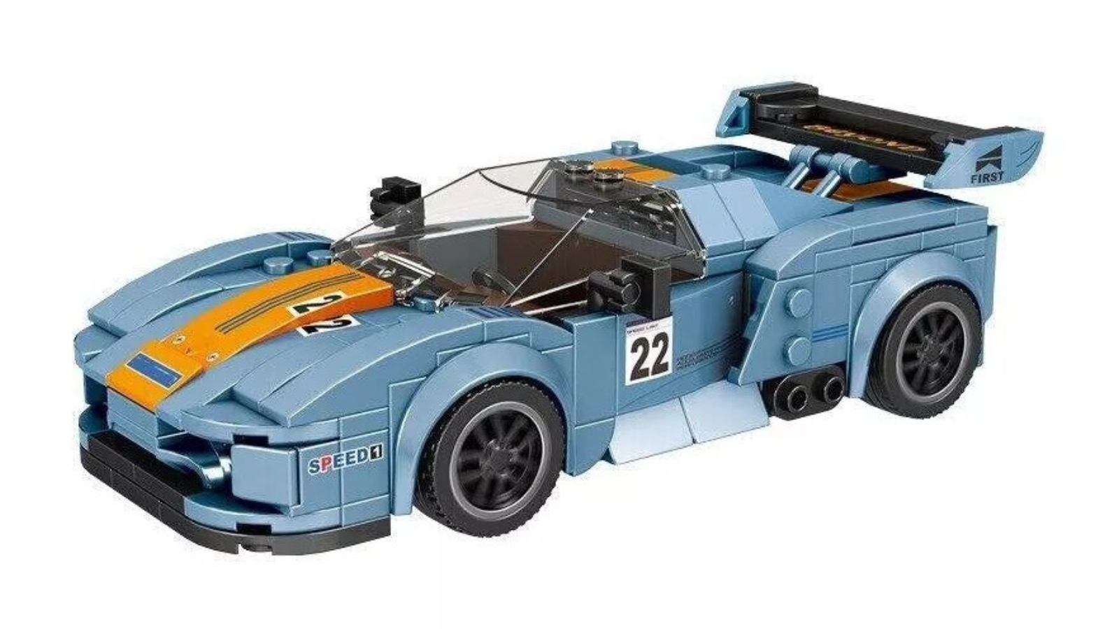 Mould King K27005 Building Blocks Mini Super Sport Racing Car Brick Model Kids Toy