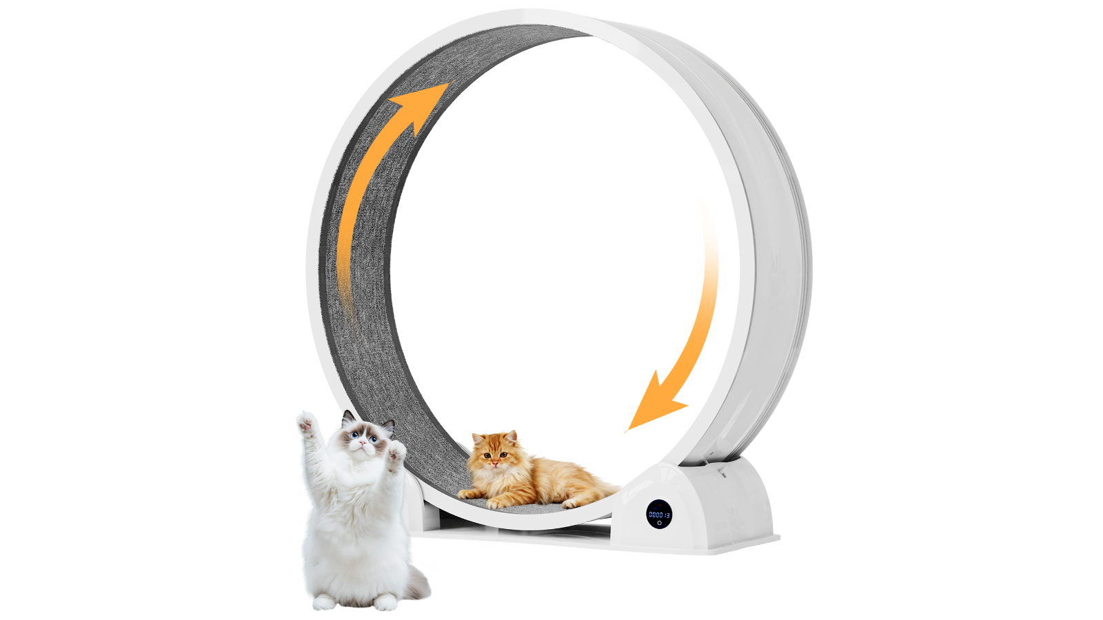 Advwin 44inch Exercise Wheel Large Cat Running Treadmill