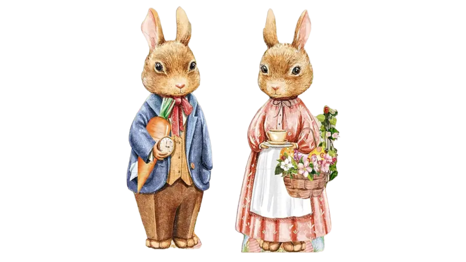 TM 2 Piece Easter Yard Sign with Stakes