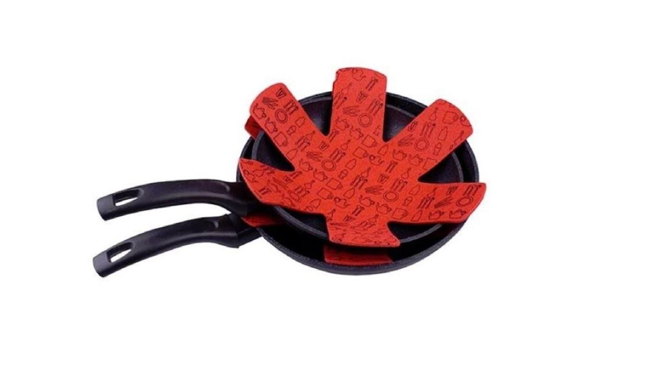 Appetito Felt Pot and Pan Protectors - Pack of 2