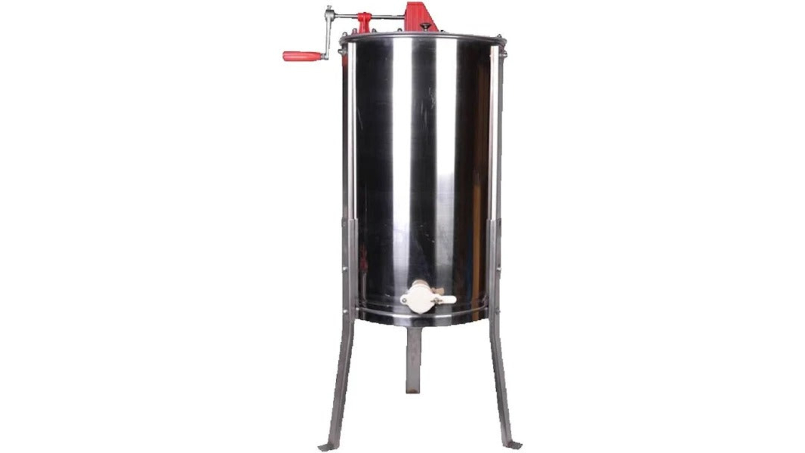 AUPK Stainless Steel 2-Frame Manual Honey Extractor