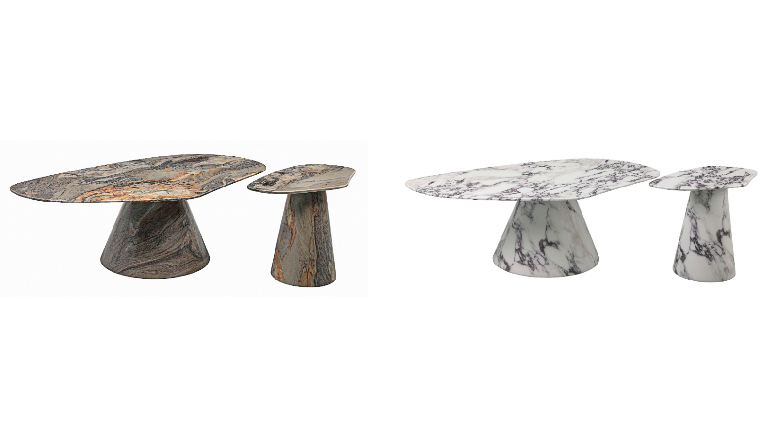 Amanita 2-Piece Coffee Table Nest Set