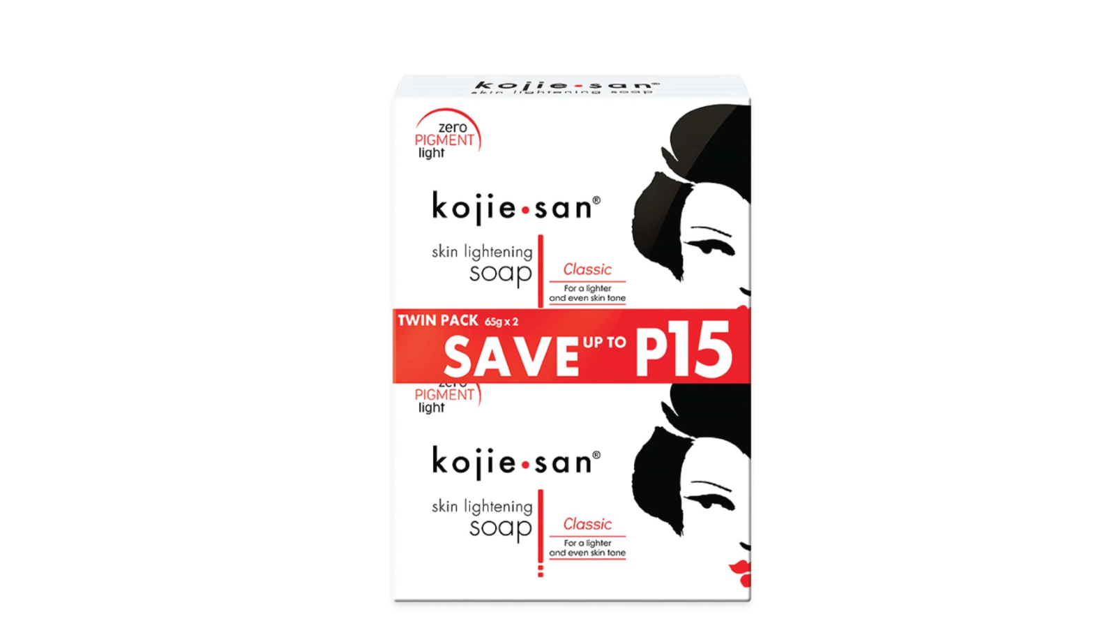 Kojie San 6 Piece 65g Original Kojic Acid Soap Bar