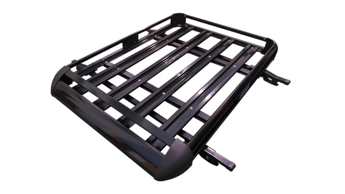 Elora 140 x 100 Double Car Rack Basket - Black