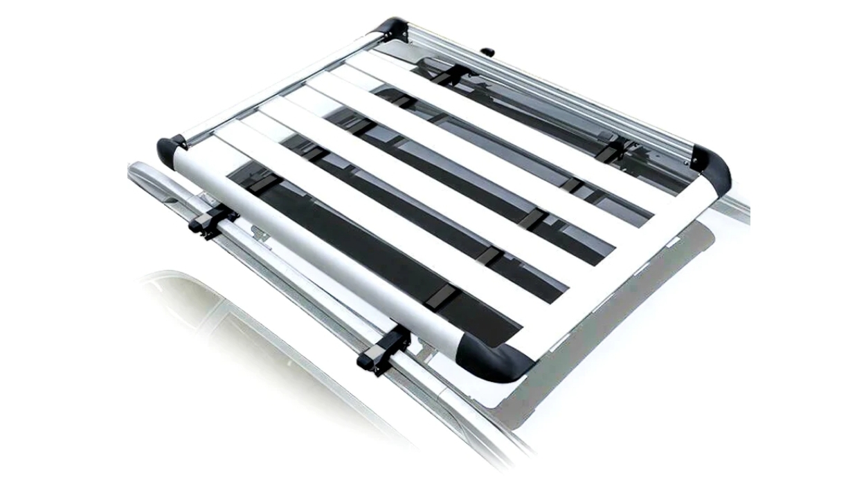 Elora 140 x 100 Single Car Roof Rack Tray - Silver