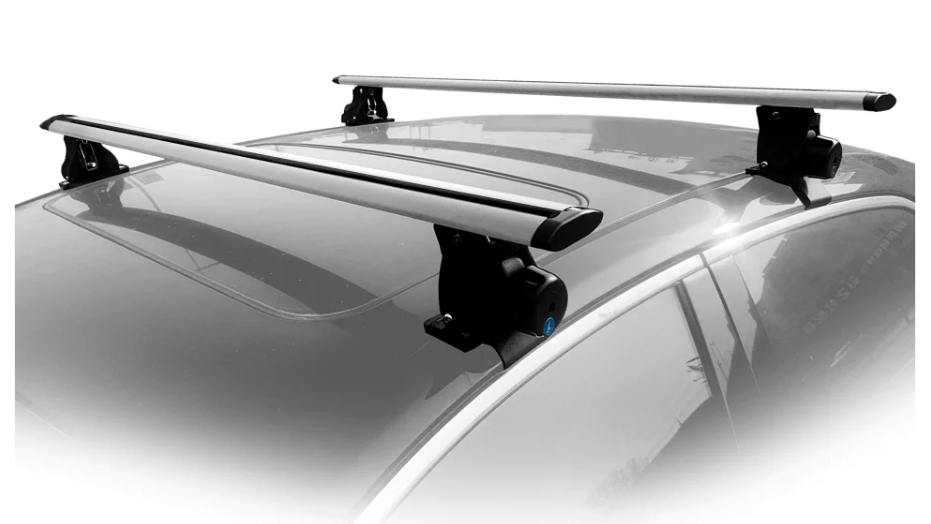 Elora 130cm Cross Bars Car Roof Rack Silver Harvey Norman