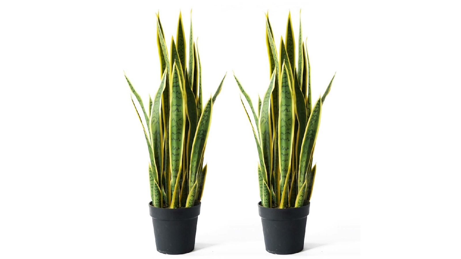 SOGA 2X 95cm Artificial Snake Plant