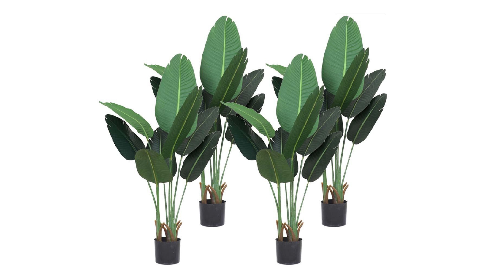 SOGA 4X 160cm Artificial Banana Plant