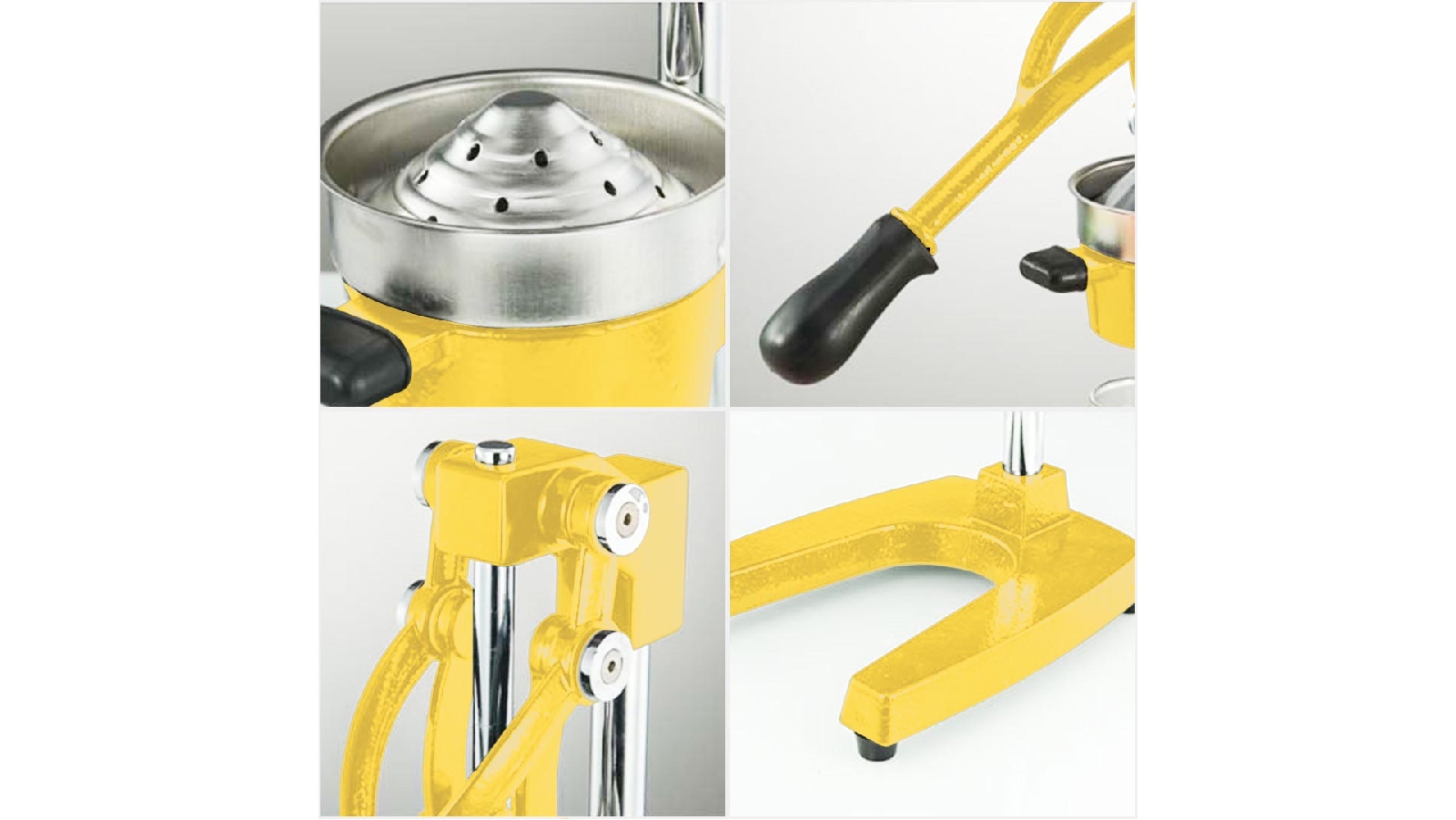 SOGA Commercial Manual Juicer Hand Press Juice Extractor Squeezer