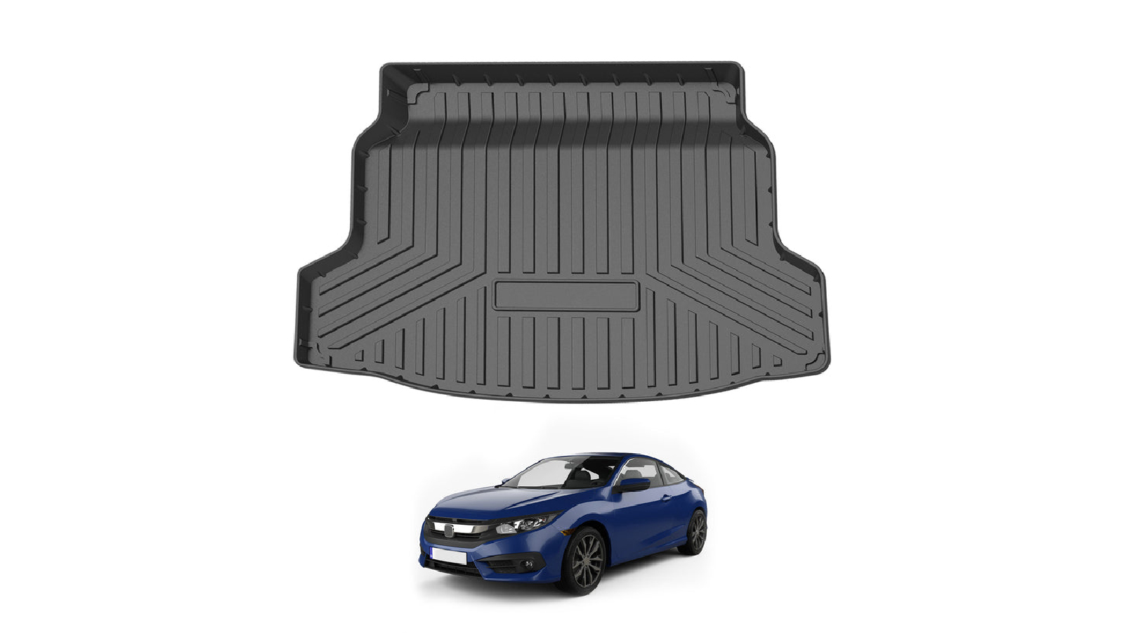 AUSGO Boot Liner Cargo Mat for Honda Civic 10th Hatch 2017-2021