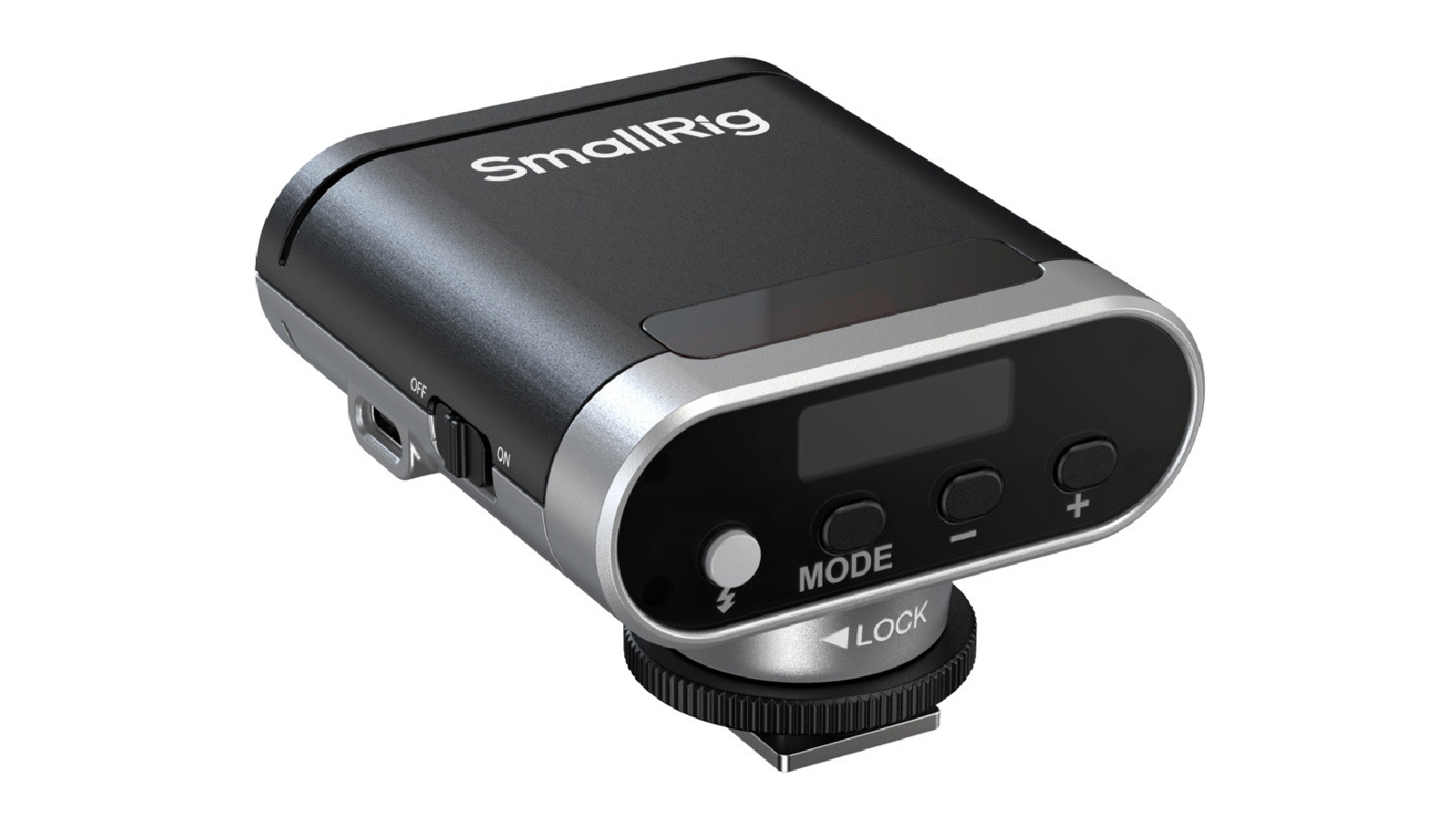 SmallRig RS20 Mini Flash Speedlite GN12 – Flash Compact Rechargeable 2000mAh Pour Canon Sony Nikon, 500+ Déclenchements, Recyclage 1.8s, Écran OLED