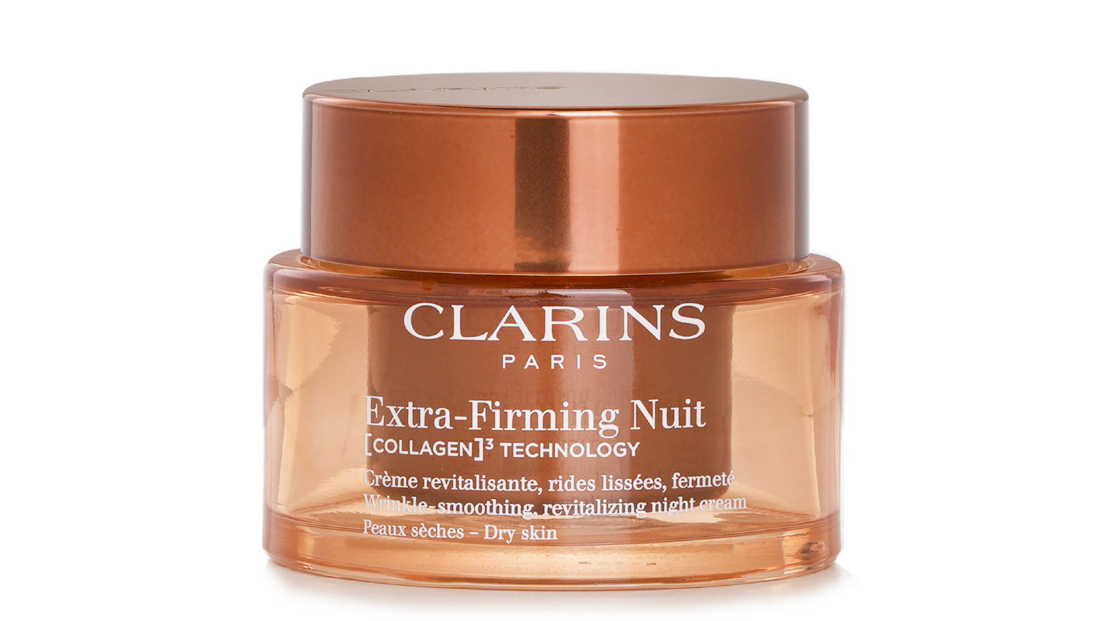 Clarins Extra Firming Creme Nuit Wrinkle Smoothing Revitalizing Night Cream for Dry Skin - 50ml
