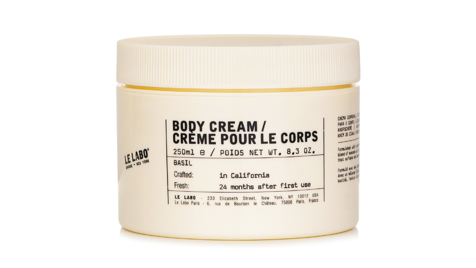 Le Labo Basil Body Cream  - 250ml