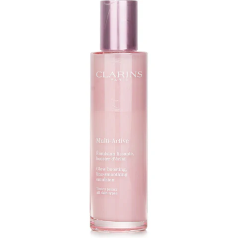 Clarins Multi Active Glow Boosting Line Smoothing Emulsion All Skin Types - 100ml/3.4oz