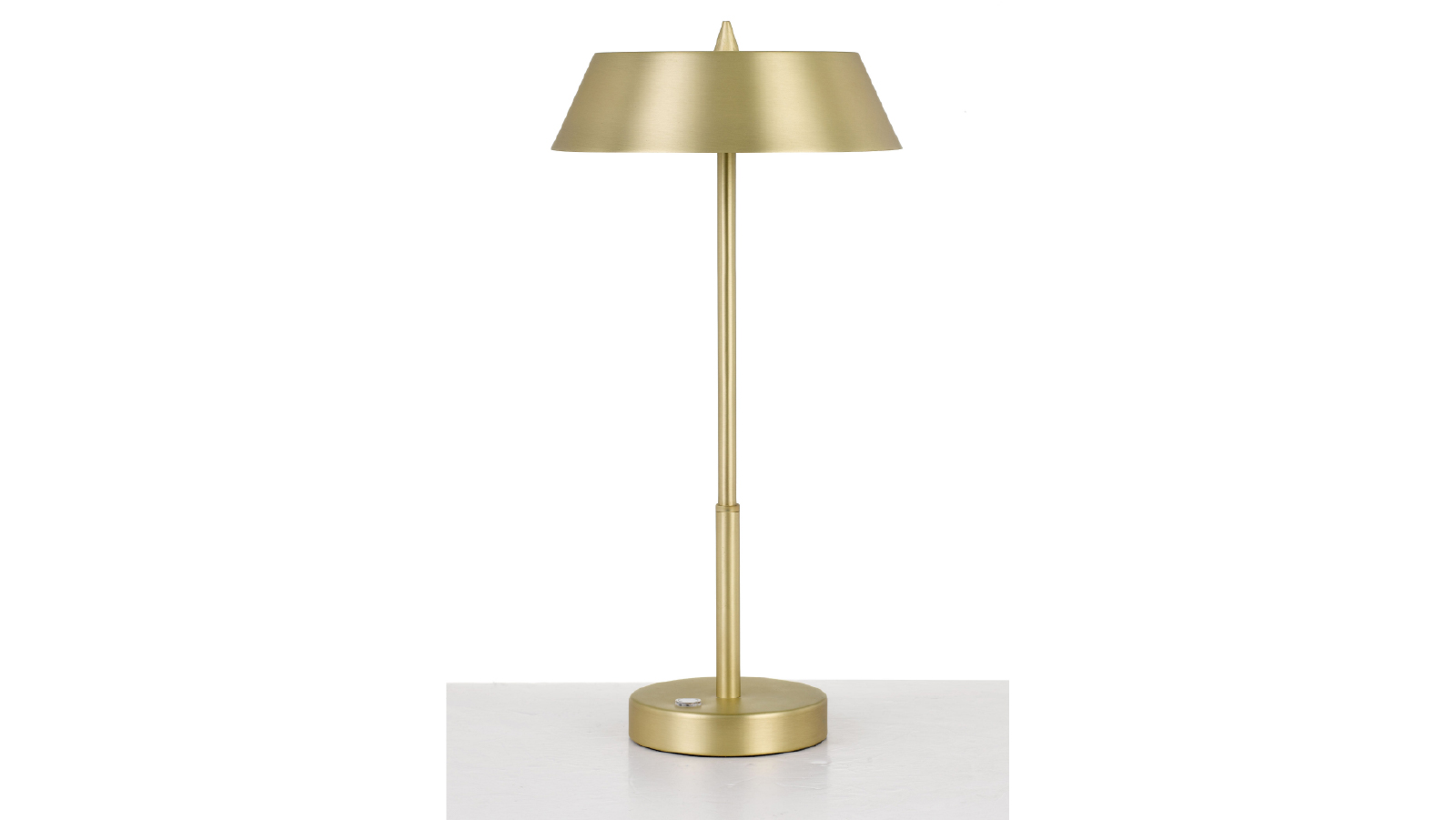 Pretty & Practical Como Luxury Brass and Gold Touch Table Lamp for Sophisticated Home Decor