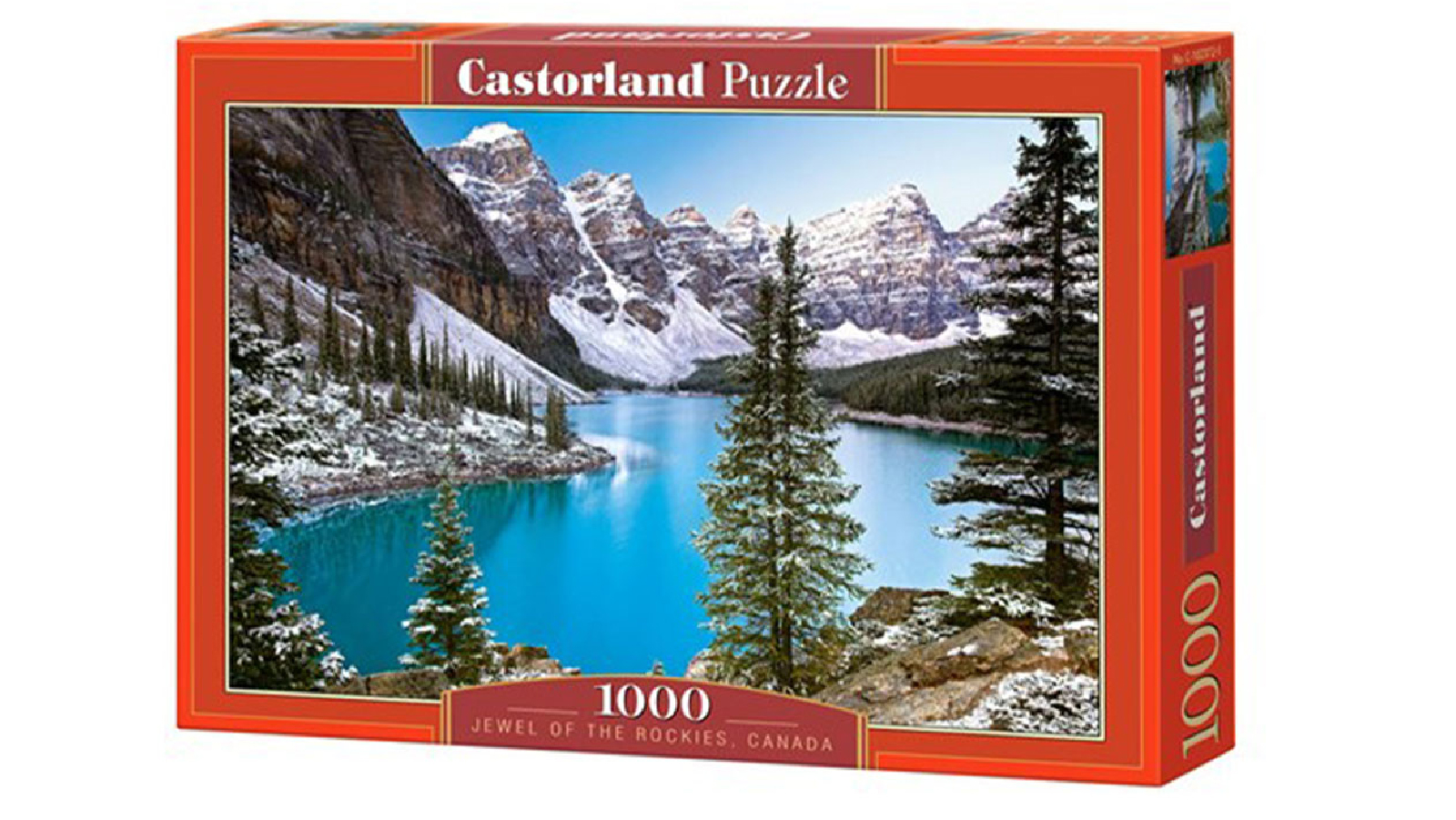 Latestbuy 1000 Piece of Castorland Jewel of the Rockies Jigsaw Puzzle