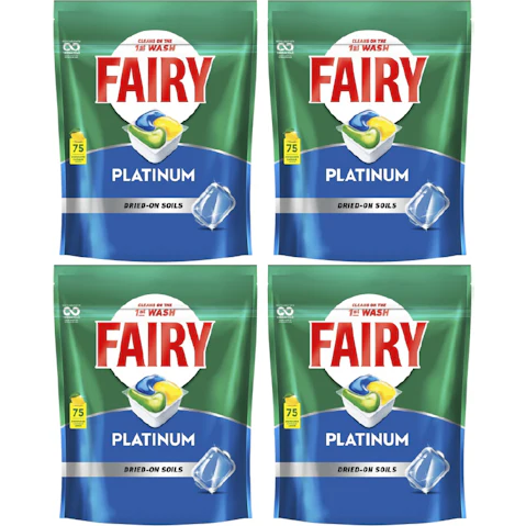 Fairy Platinum x 300 Lemon Dishwasher Tablets
