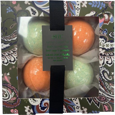 Hemp Bath Bomb Sets