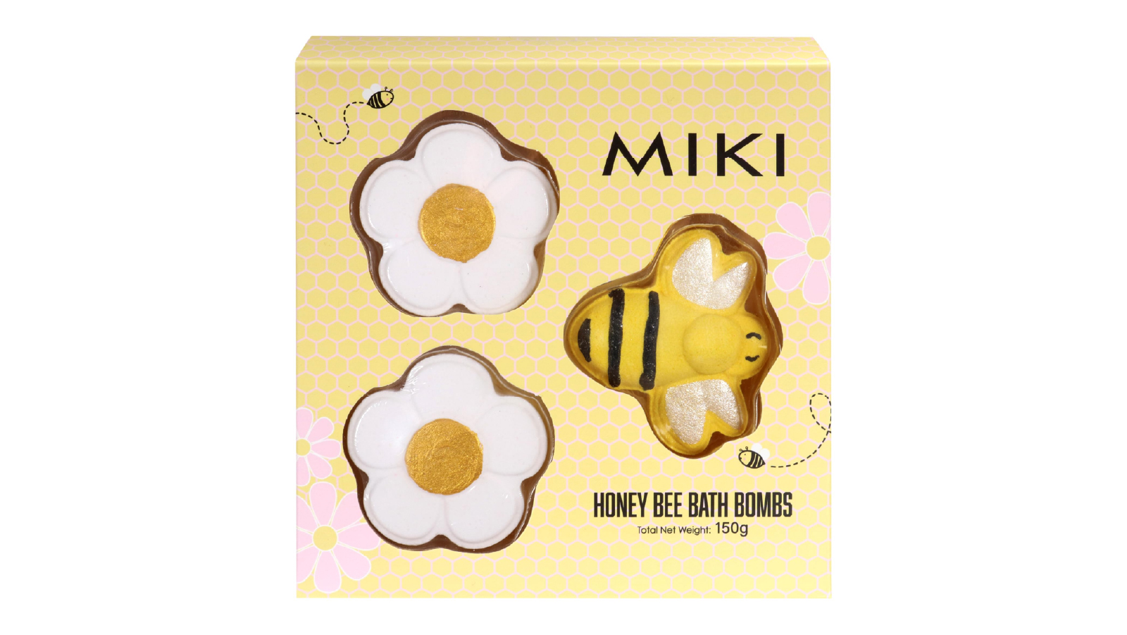 Miki Honey Bee Bath Bomb Set
